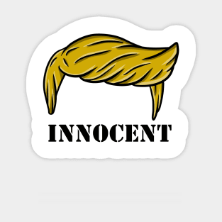 Trump Is Innocent Sticker